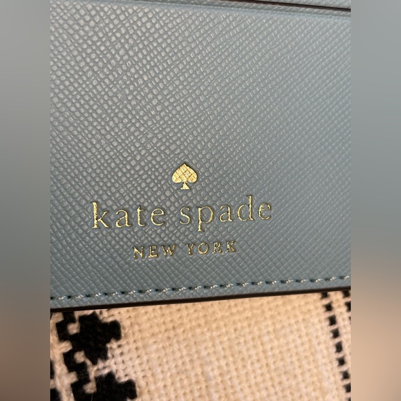 NWT Kate Spade New York Schuyler Small Slim Card Holder - Smoky Blue - Picture 5 of 12
